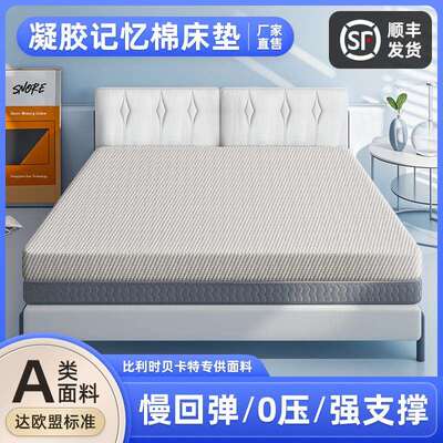 0压记忆棉床垫慢回弹海绵床垫高密度5cm宿舍公寓出租房床垫家用