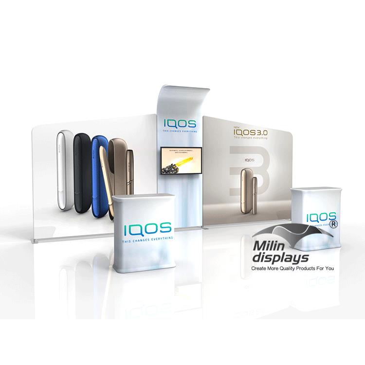 快幕秀特装工厂直销便携展台标准展位特装展位展台设计搭建