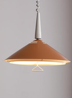 北欧丹麦现代简约餐厅吊灯客厅灯卧室灯网红橱窗灯可拉伸设计师灯