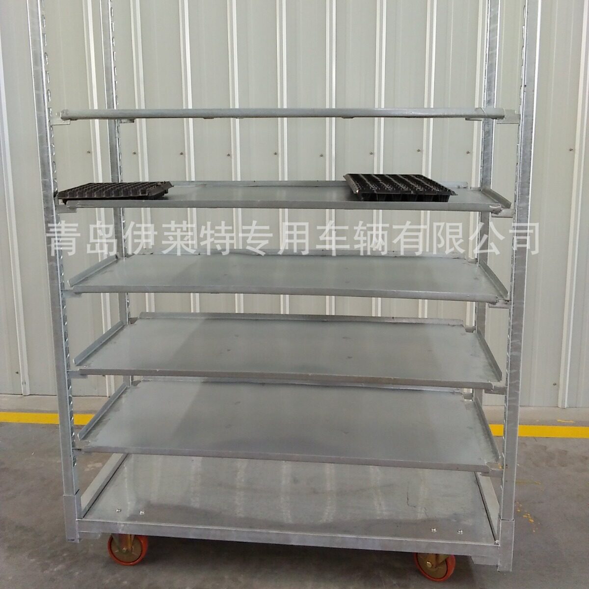 厂家直销热镀锌板穴盘催芽育苗车1500x565x1900mm图片