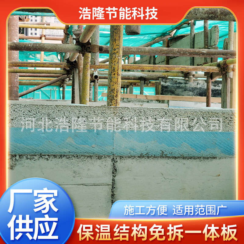 保温结构一体板 外墙保温一体板 建筑结构新型建材免拆一体板