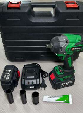 外贸锂电无刷电动扳手H款750N(真实优质2000电芯)MT插口