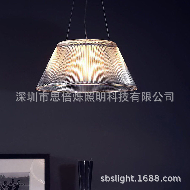 现代简约玻璃吊灯设计师意大利餐桌餐厅灯厨房岛台卧室书房灯具