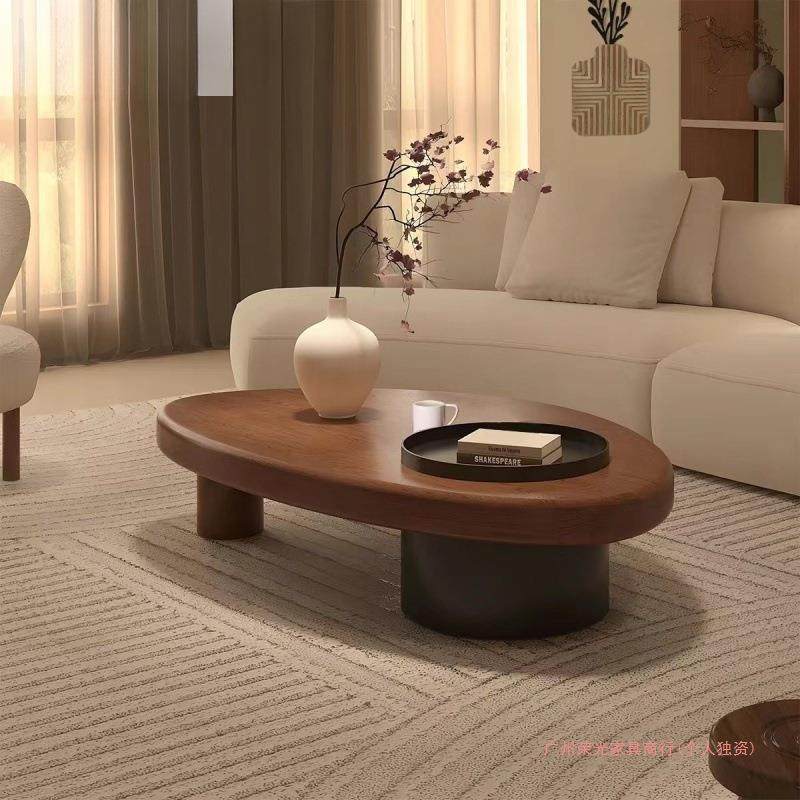 新古风实木茶桌客厅家用茶几异形新款小户型创意收纳原木茶几,鲜花速递/花卉仿真/绿植园艺,割草机/草坪机,淘宝优惠券,粉丝福利购,淘宝优惠卷