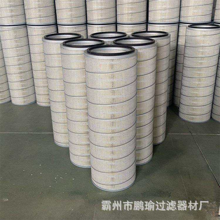 钢厂高炉引风机空气除尘器滤筒320*1000可定滤材端盖骨架