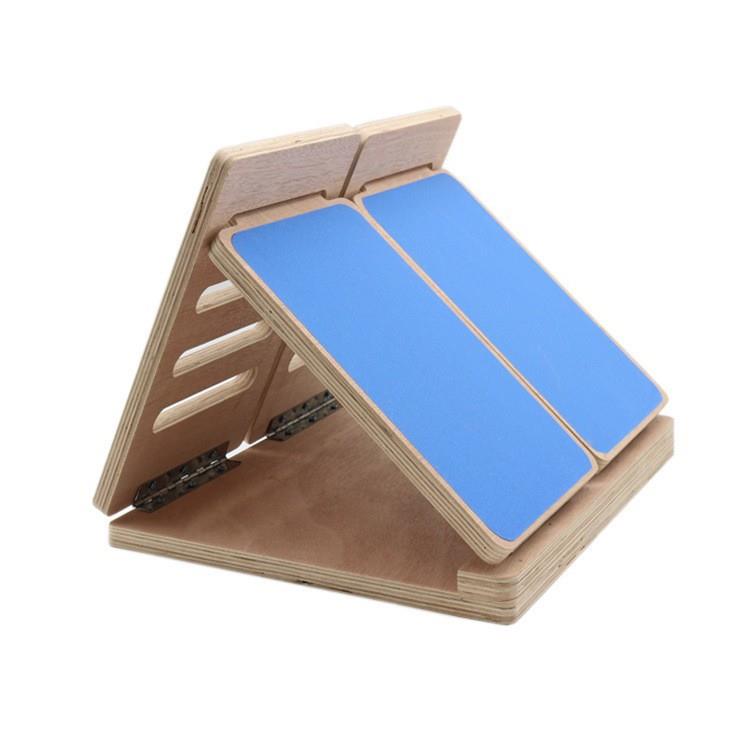 木质拉筋板斜踏板腿部斜板站立拉伸器抻筋凳小腿康复健身器材