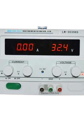 LW3010KD龙威直流稳压开关电源电流电压可调电镀电源LED老化