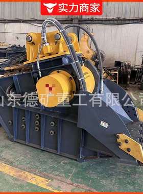 挖机破碎斗矿山开采碎石斗混凝土建筑挖机碎石斗颚式破碎斗
