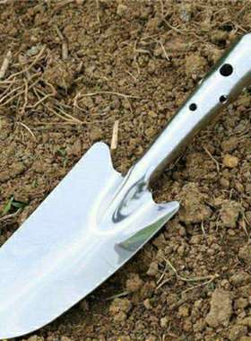 园艺铲不锈钢花园铲子种花工具种植种菜小铲子户外挖野菜小工具