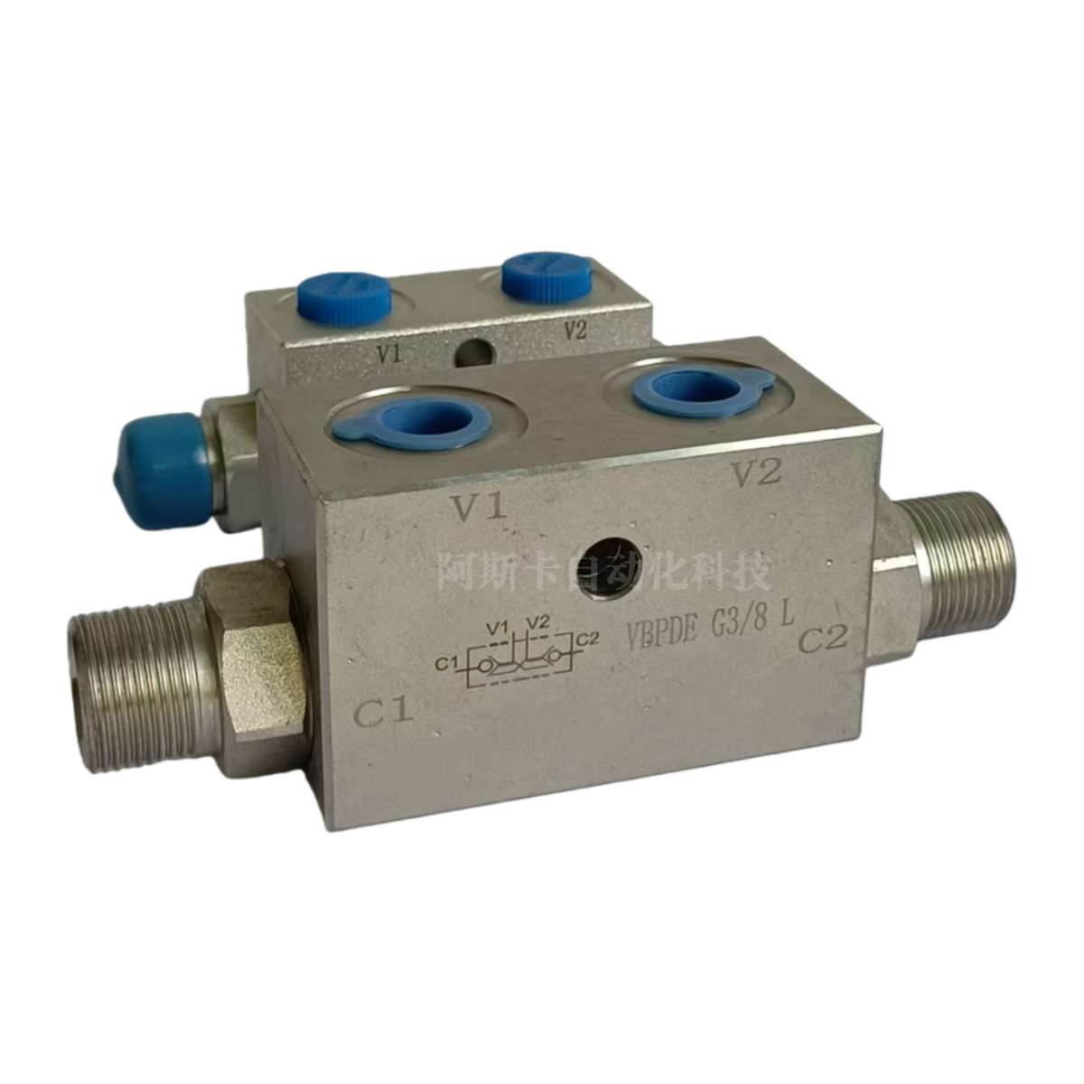 VRDE-G1/4 VRDE-G1/2 VRDE-G3/8 双向液压锁 保压阀 管式液压锁