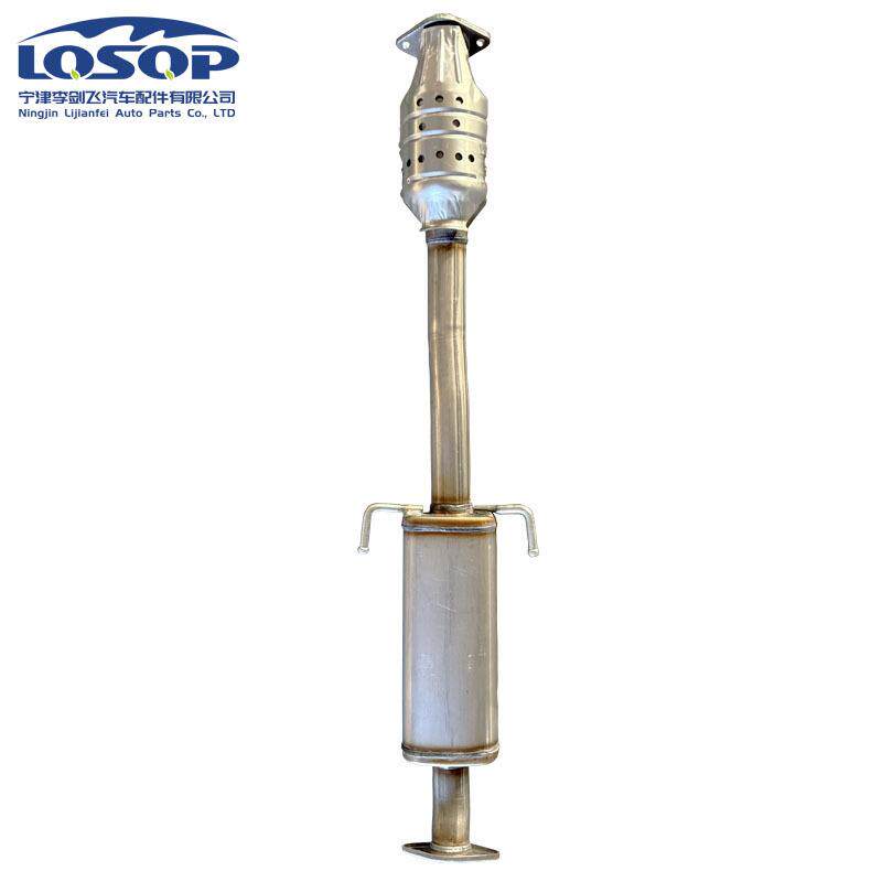 供应三元催化器适用于现代索纳塔起亚K5中段汽车尾气净化器