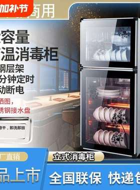 免沥水消毒柜家用小型消毒碗筷柜商用立式台式保洁柜厨房餐具烘干
