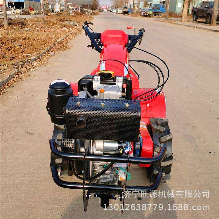 便携式7.5马力旋耕机家用开沟犁地机四驱柴油微耕机