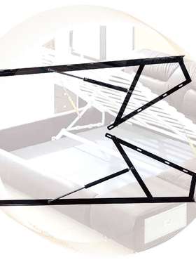 慕哒五金软床配件加固松木排骨架自主搭配气动杆或调节床脚床架