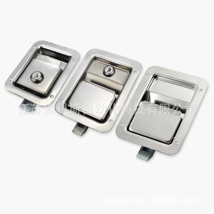 不锈钢盒锁MS858发电机组不锈钢门锁304不锈钢集装箱门锁