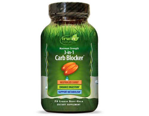 Irwinnaturals3合1碳水阻断剂