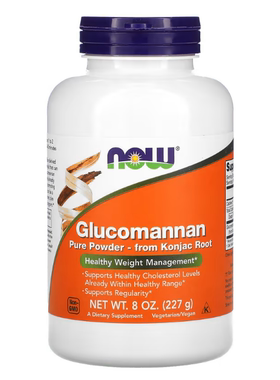 NOW纯葡甘露聚糖粉Glucomannan
