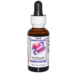 现货美国Kroeger Herb New Dimensions黑胡桃壳酊 提取物强效30ml