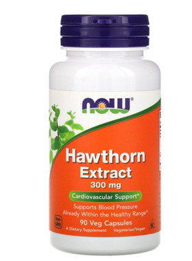 美国Now Foods 山楂提取物 hawthorn心血管健康 300毫克90粒