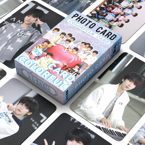 TF四代时代少年团登录少年周边个人小卡镭射卡自印礼物insLOMO卡