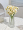 (3 букета 18 шт.) Белая маргаритка + ледяная ваза с 2 настенными карточками