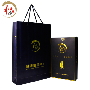 和源御品金花茯砖2014安化黑茶