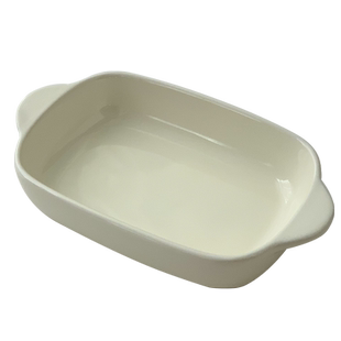 耐高温陶瓷盘子烤盘烤鱼盘家用吐司盘烤肉盘烤箱用双耳芝士焗饭盘