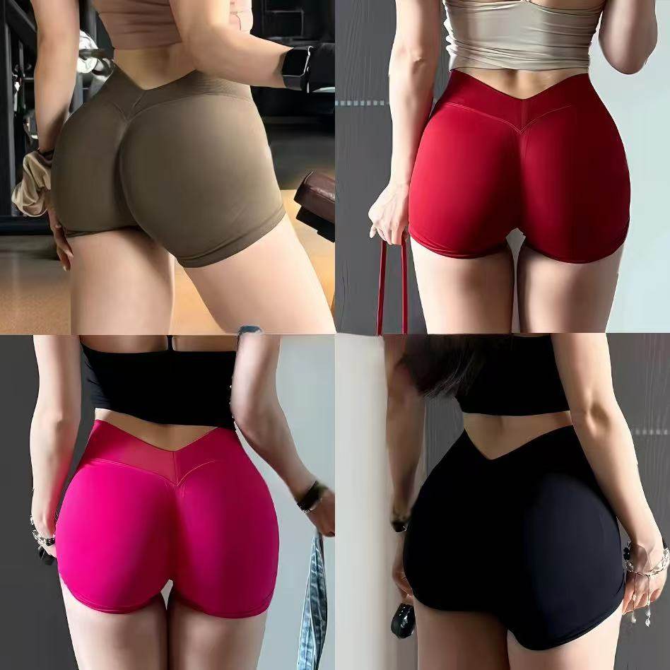 【新臀王】性感后V中腰三分显臀针织无缝蜜桃运动瑜伽裤健身短裤,运动服/休闲服装,运动中长裤／短裤,淘宝优惠券,粉丝福利购,淘宝优惠卷