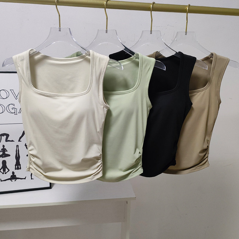 专业运动内衣女一体式固定胸垫收副乳跑步健身普拉提瑜伽背心外穿,运动服/休闲服装,运动背心,淘宝优惠券,粉丝福利购,淘宝优惠卷