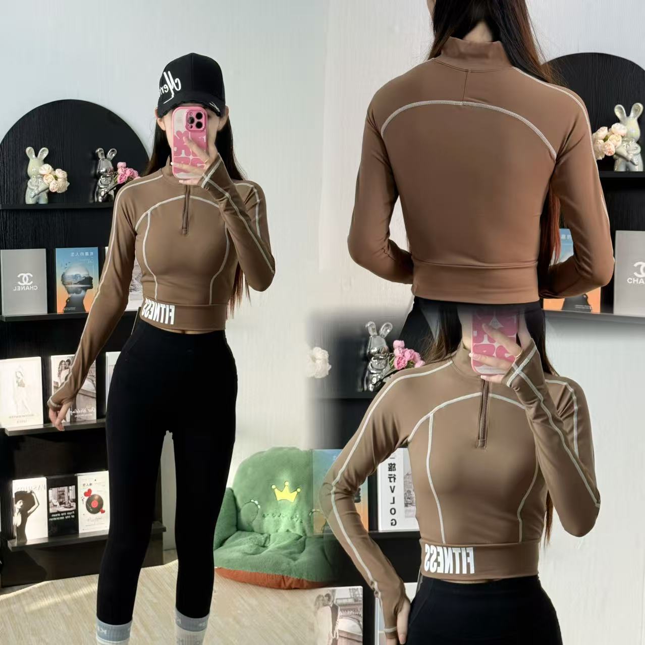 瑜伽服新款跑步运动女套装