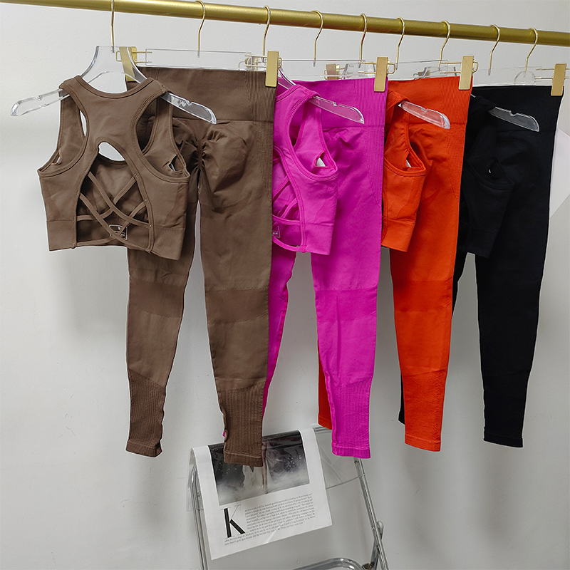 专业运动健身跑步瑜伽服套装