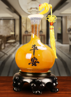 平安如意家居客厅电视柜摆设花瓶