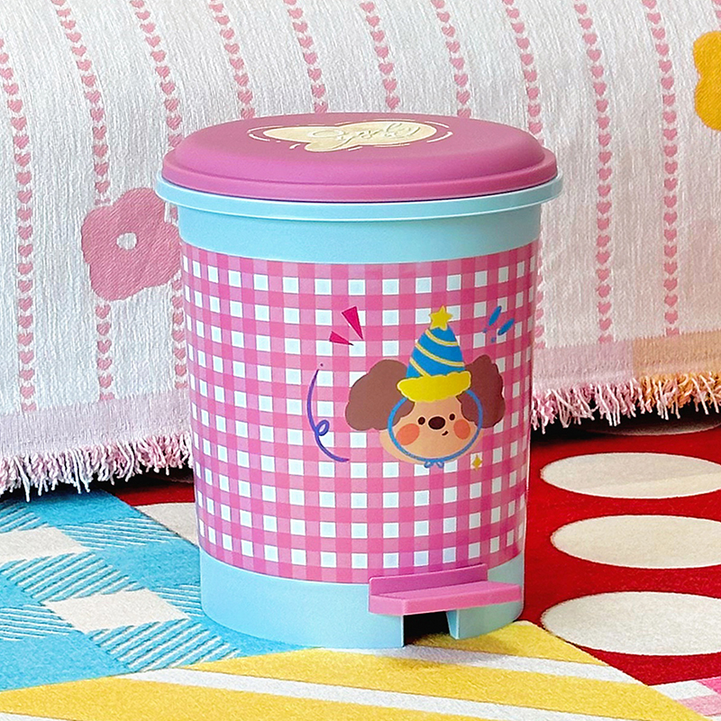 2025新款大容量高颜值带盖垃圾桶