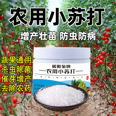 农用小苏打粉增产碳酸氢钠种菜洗菜种植农作物防虫害蔬菜农业桶装