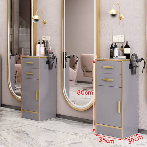 理发店工具柜发廊专用剪发柜工具台美容院多功能置物架美发店柜子