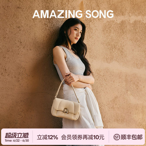 AmazingSong乙颂新款花卷包中号