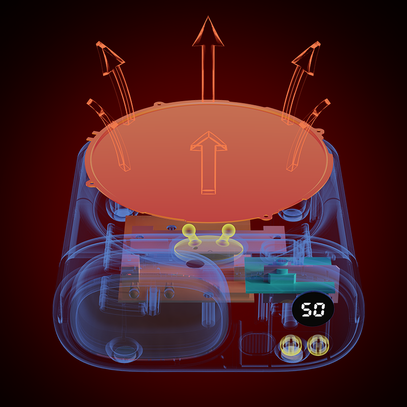 自动e智能保恒温55℃暖电加热杯垫温热牛奶神器专用家用底座可调