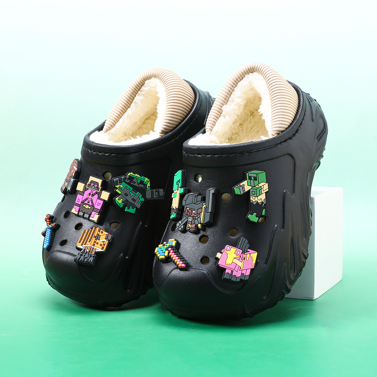 儿童棉拖鞋冬季新款简约