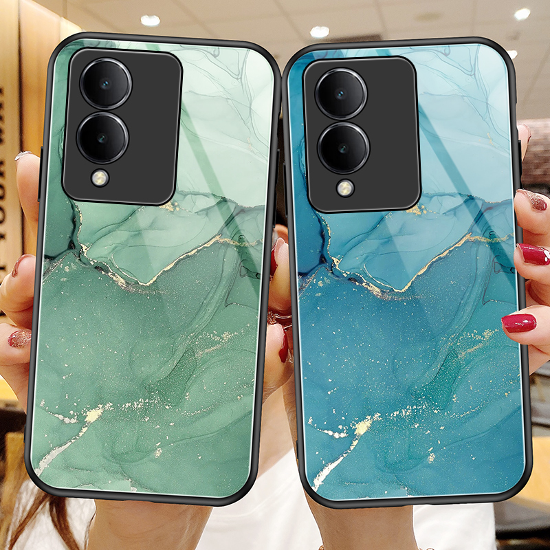 玻璃手机壳适用vivoy36