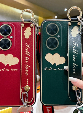 适用华为畅享70z手机壳畅想70z保护硅胶套MGA一AL40全包镜头防摔MGAA爱心腕带7O软壳创意男个性亨z70女5G新款