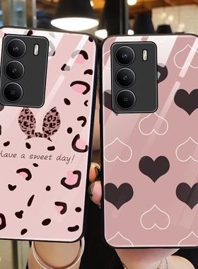 适用realmeV70手机壳玻璃真我V70s保护硅胶套RMX3946镜头全包边防摔蝴蝶结3948硬软壳realme男女oppo新款外壳