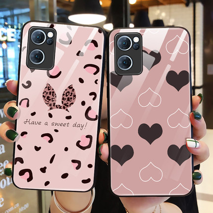 适用opporeno7手机壳玻璃oppo保护硅胶套reno7pro全包reon7se防摔蝴蝶结5G软壳Ren07ES男opop女0pp0创意por潮