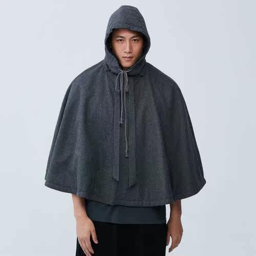 新款慈缘秋冬季打坐禅修双面双色僧服带帽披风秋冬保暖男女款观音