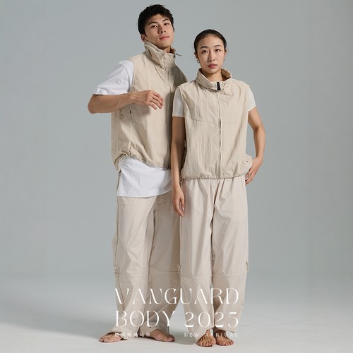 谢欣同款拉链新国风马甲