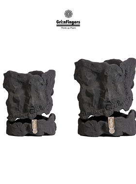 【一丁轮回银饰】植物系列Gri:nFingers枯石盆器透气硅砂