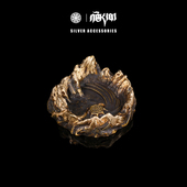 熄烟所铜银送男朋友烟灰缸情侣原创潮流手工复古 一丁轮回银饰