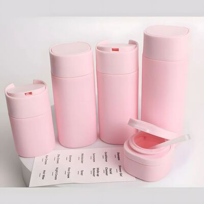 5pcs Travel Cream Dispenser Bottles Set Travel Bottles Toile