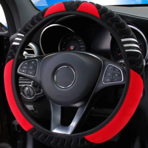 Car Steering Wheel Cover Plush Little Monster Elastic Warm A
