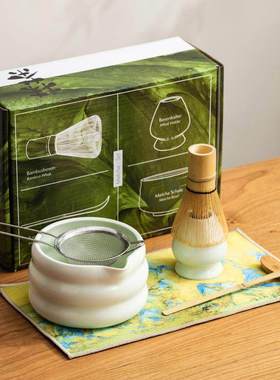 Tea set set Japanese tea whisk gift box 日式茶筅礼盒