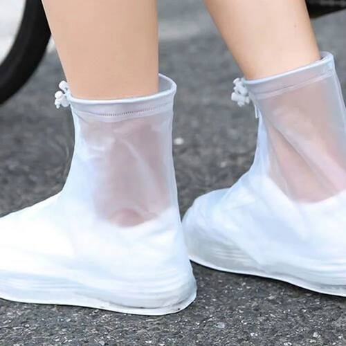 1 Pair Waterproof Shoe Covers Non Slip Reusable Overshoes fo